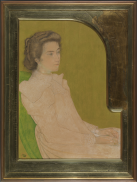 Jan Toorop - Zittende Vrouw (1898)
